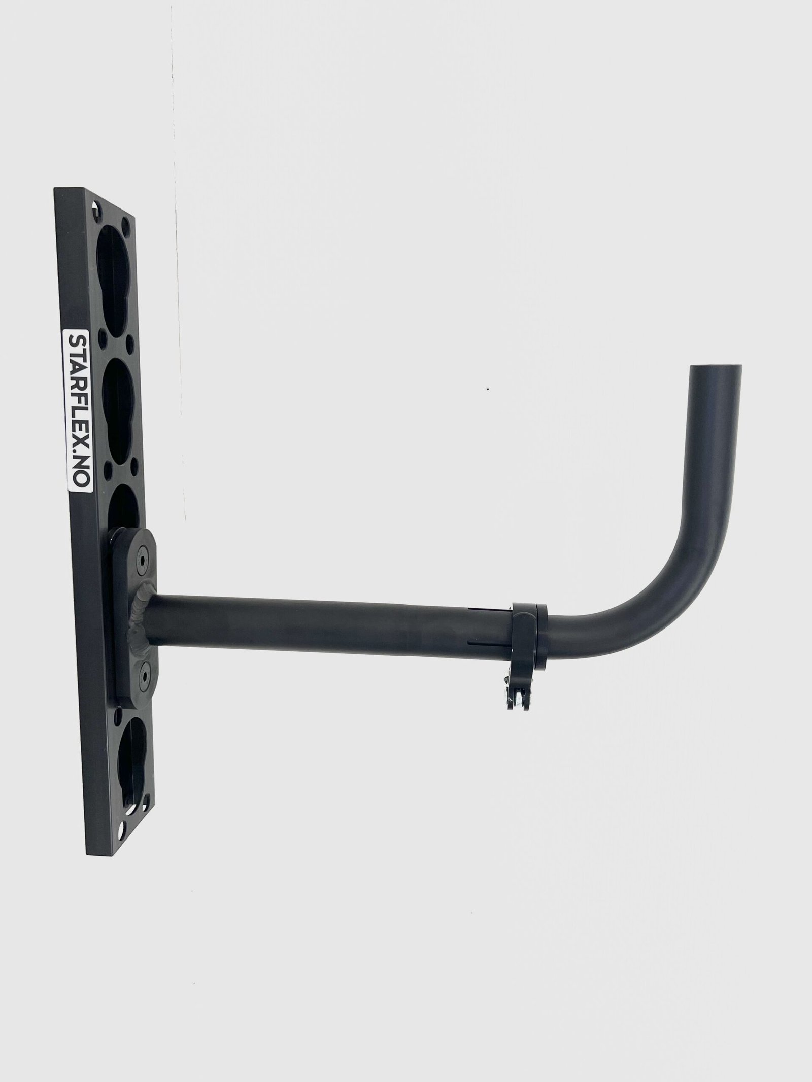 IMG_2295 Starflex justerbar krok – strukket til full lengde og festet i veggskinne.